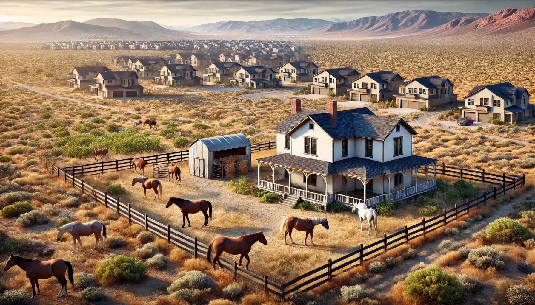 Historic ranch property in Washoe County